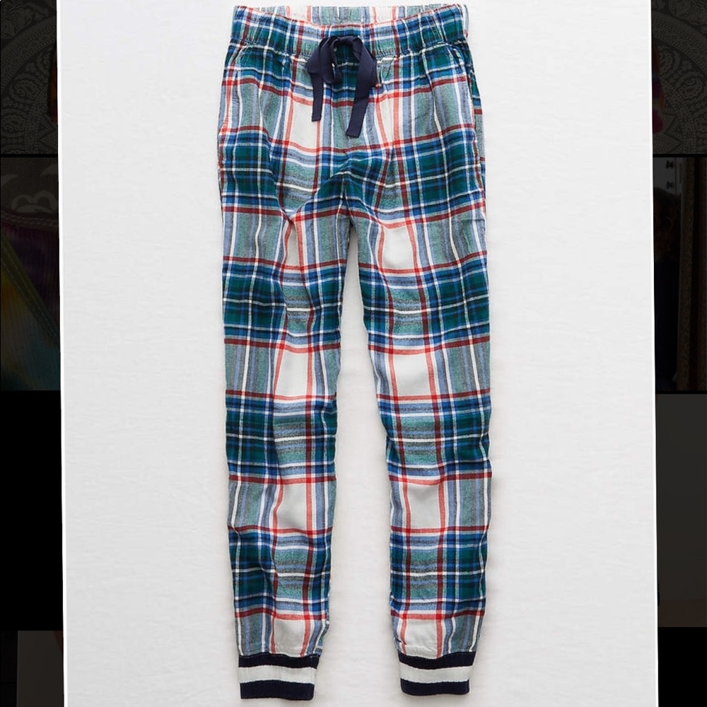 Aerie Flannel Joggers